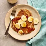 Zdravé banánové palačinky