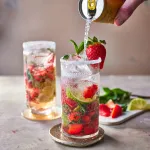 Jahodové mojito