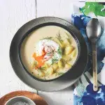 Cuketová koprová polévka