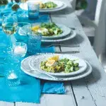 Cuketové placičky s okurkovým salátkem