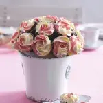 Sladká kytice cupcaků