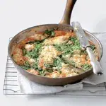 Frittata se špenátem