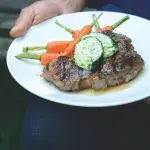 Grilovaný rib eye steak