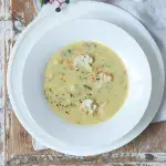 Husí kaldoun se šafránem