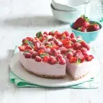 Jahodovo-ricottový dort