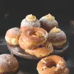 Koblihy & donuty se ciderem a javorovým sirupem podle Maškrtnice Koblihy & donuty se ciderem a javorovým sirupem podle Maškrtnice