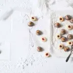 Nepečená kokosová očka Nepečená kokosová očka