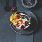 Kokosový pudink z černé rýže