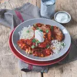 Kotlety s cizrnou a rýží