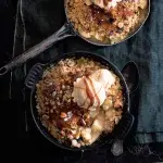 Krambl amaretto s hruškami