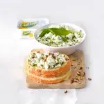 Pomazánka z Lučiny s medvědím česnekem a pažitkou