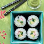 Maki s krabem