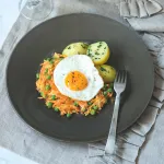 Dušená mrkev s hráškem