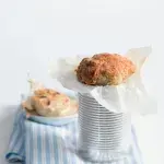 Muffiny s pečeným česnekem