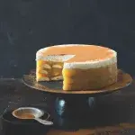 Nepečený jablečný dort Nepečený jablečný dort