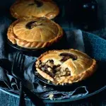 Páje s kuřetem a houbami