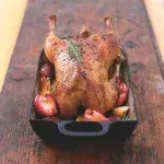 Pečená martinská husa