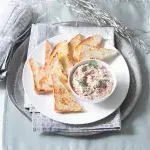 Lososové rillettes