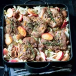 Pomalu pečená vepřová krkovice na zelí Pomalu pečená vepřová krkovice na zelí