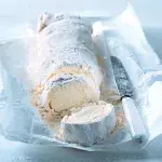 Pusinková roláda s vanilkovou šlehačkou