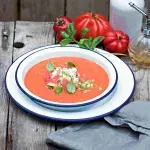 Rajčatovo-melounové gazpacho