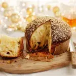 Italský vánoční dezert panettone