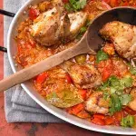 Kuře s rýží v jednom hrnci