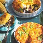 Chilský kukuřičný slaný koláč (Pastel de choclo)