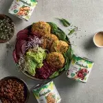 Placičky z čočky a cizrny