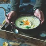 Bílá bramborová polévka 