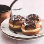 Bostonské koblihy s krémem Bostonské koblihy s krémem