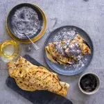 Bramborové placky s mákem a povidly