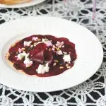 Carpaccio z červené řepy podle Zdeňka Pohlreicha