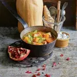 Dýňová polévka s kuřetem