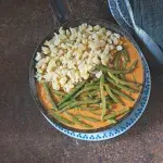 Fazolkový paprikáš & halušky