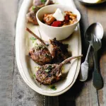 Grilované jehněčí kotlety s bylinkami