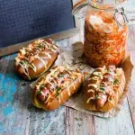 Hot dog s kimči
