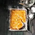 Jablečný koláč z listového těsta