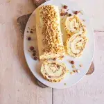 Jablková obrácená roláda