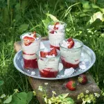 Jahodové skleničky