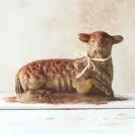 Kakaový velikonoční beránek Kakaový velikonoční beránek