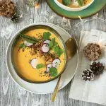 Krém z pečené zeleniny s tempehem