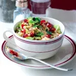 Kroupový pilaf s brusinkami Kroupový pilaf s brusinkami