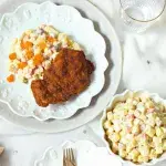 Krůtí řízky s bramborovým salátem