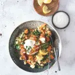 Kuře s kuskusem a meruňkami Kuře s kuskusem a meruňkami