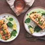 Losos s kari omáčkou