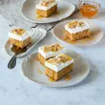 Mandlovo-pomerančový koláč s mascarpone