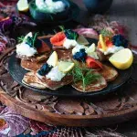 Moderní pohankovo-pšeničné bliny