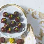 Mozartovy koule s pistáciemi