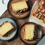 Neviditelný koláč s jablky a hruškami